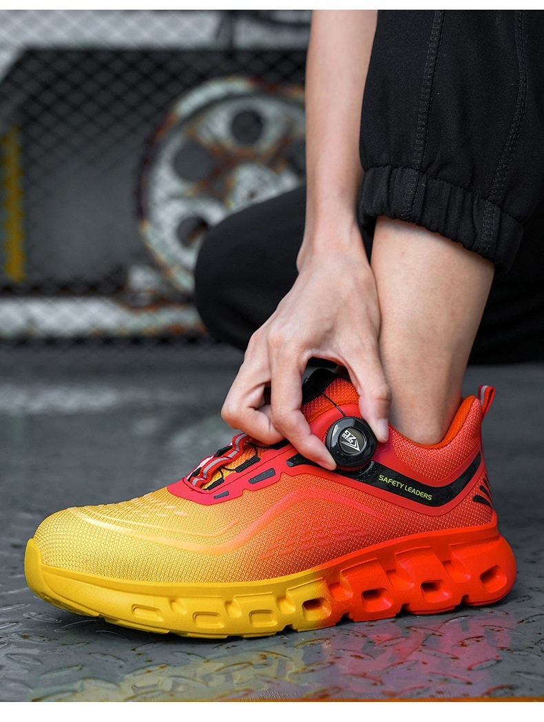 Anti-smashing Anti-penetration Steel Toe Breathable And Wearable Safety Shoes - Image 8