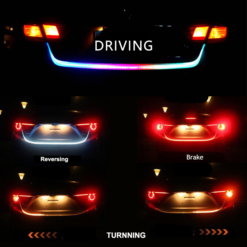 Car LED Tail Box Streamer Multi-mode Dimming Marquee