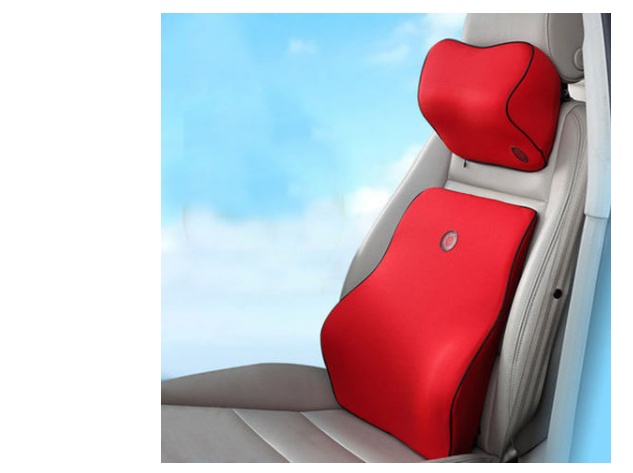 Memory Foam Car Headrest Neck Pillow Lumbar Support - Image 8