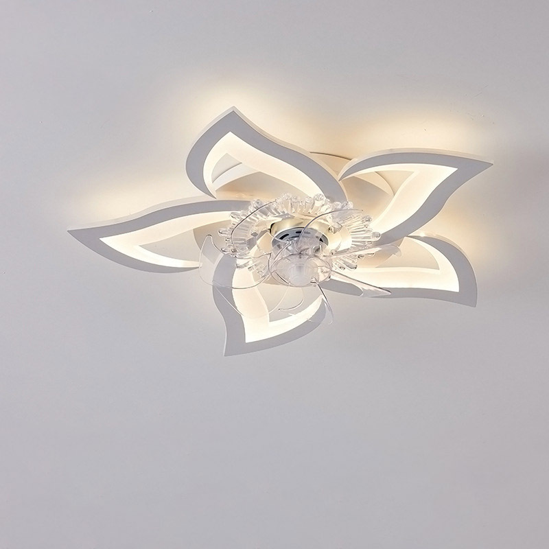 Modern Simple Living Room Light New Quiet Bedroom Ceiling Fan Light - Image 6