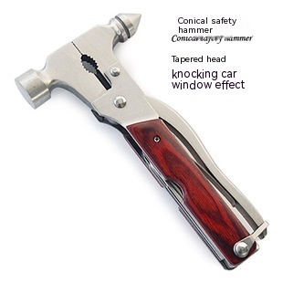Multi-functional 16-in-1 Car Safety Hammer Broken Window Emergency Escape - Image 5