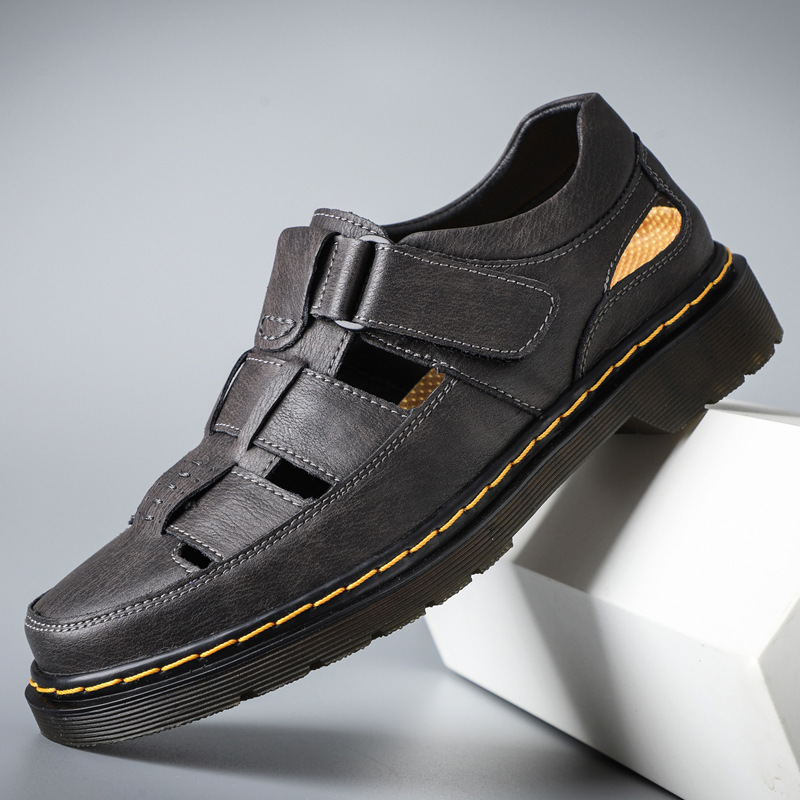 Leather Breathable Sandals Outdoor Leisure Mountaineering Shoes – Bild 7