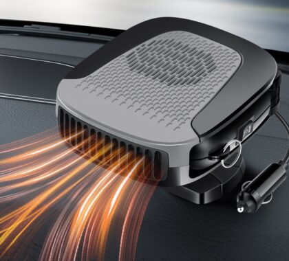 12v Electric Air Heater Car  Cold And Warm