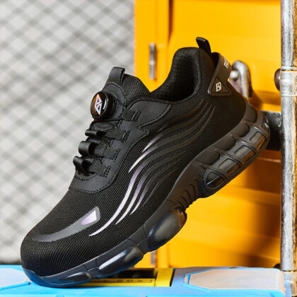 Men's Anti-smashing And Anti-penetration Steel Toe Cap Safety Shoes