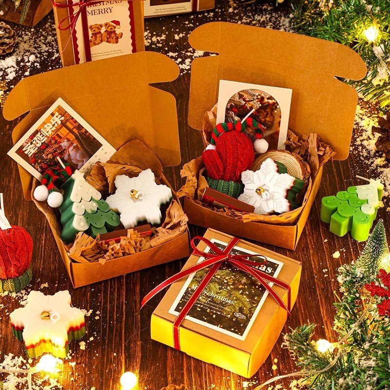 Christmas Gift Deer Aromatherapy Candle Suit Gift Box