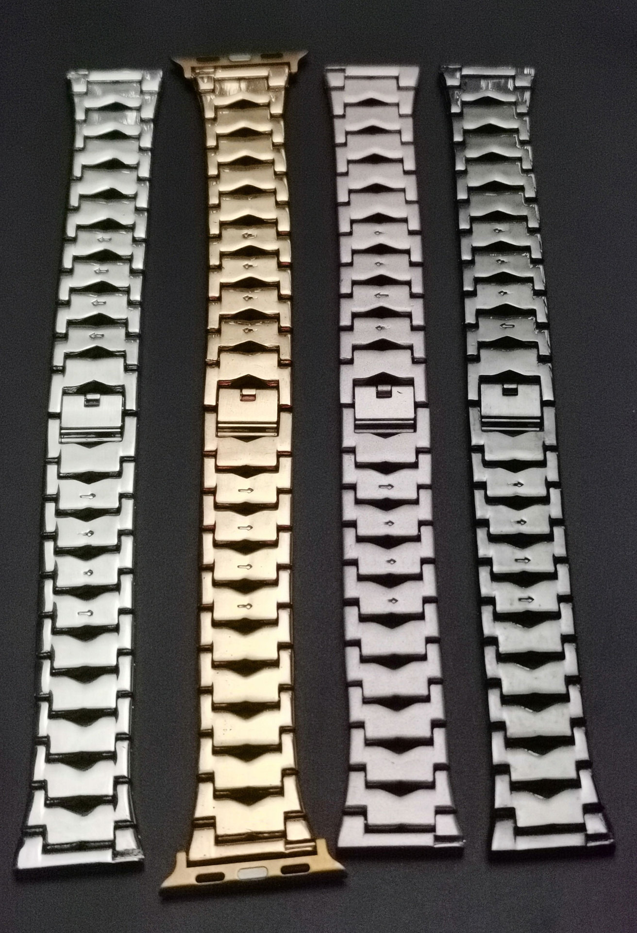 Compatible with Apple , Fashion Atmosphere Metal Diamond Watch Band – Bild 3