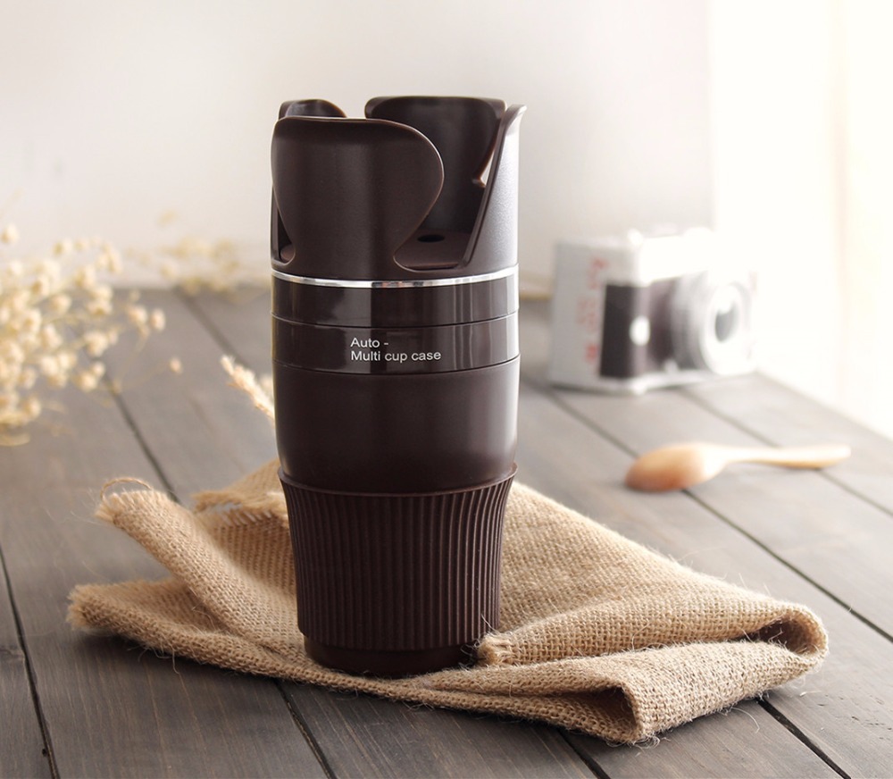 Automotive supplies multi - functional car rotating storage cup holder — изображение 5