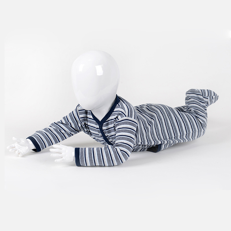 Striped new baby clothes - Image 4