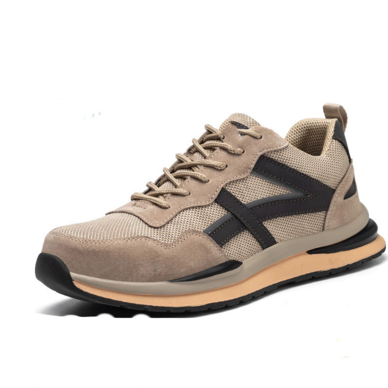 Safety Anti-smashing And Anti-penetration Steel Toe Cap Safety Shoes – Bild 4