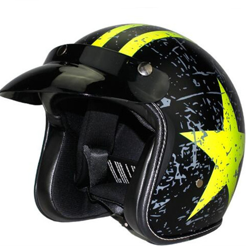 Retro Men's And Women's All-season Electric Vehicle Helmet – Bild 2