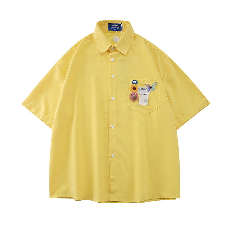 Women's Summer Letter Printed Short Sleeved Shirt – Bild 10