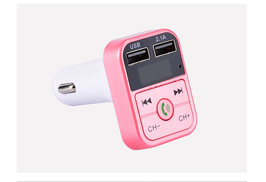B2 car Bluetooth MP3 hands-free phone car MP3 player FM transmitter car charger receiver car charger - Image 3