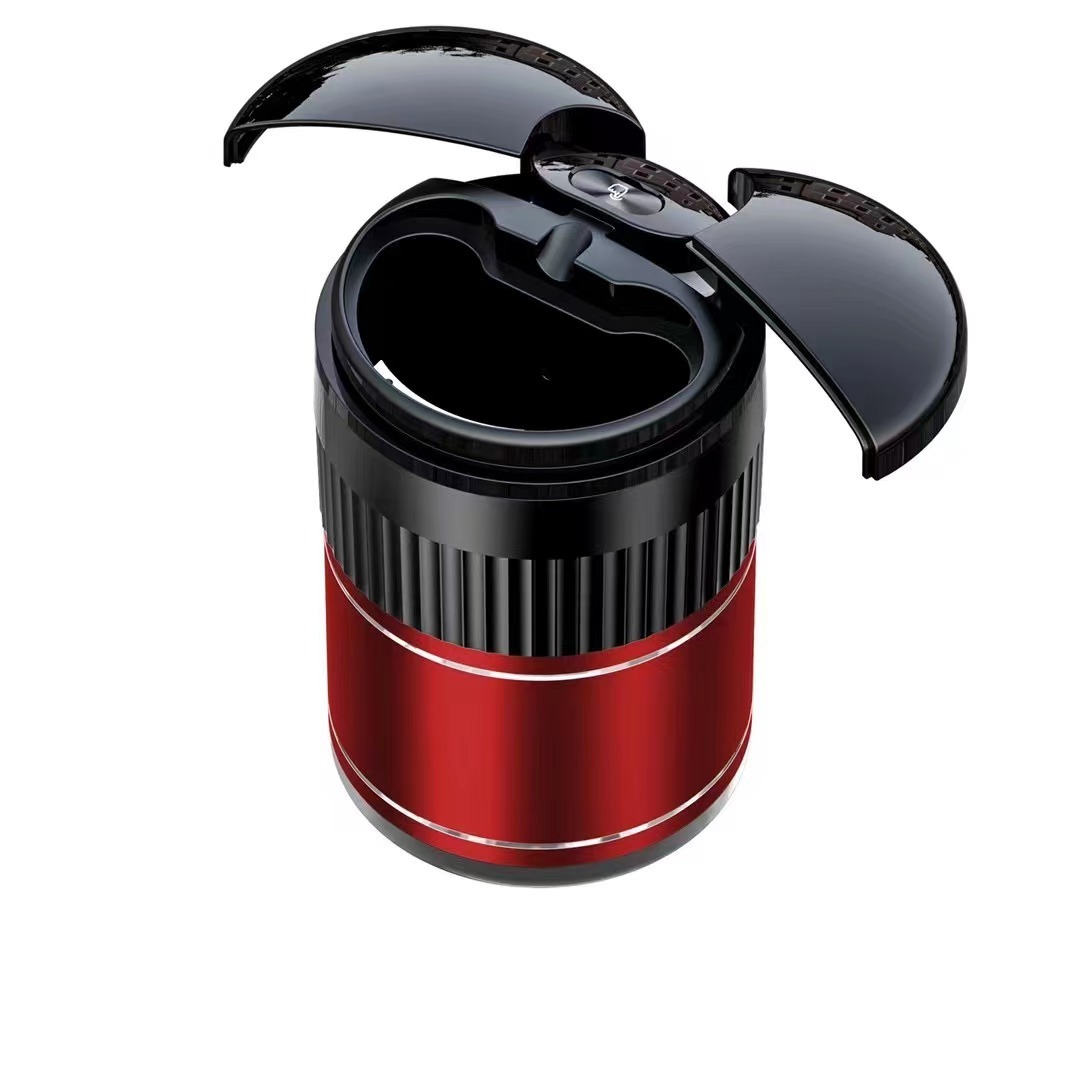 Car Automatic Sensing Touch Infrared Smoking Metal Smart Ashtray With Lid – Bild 3