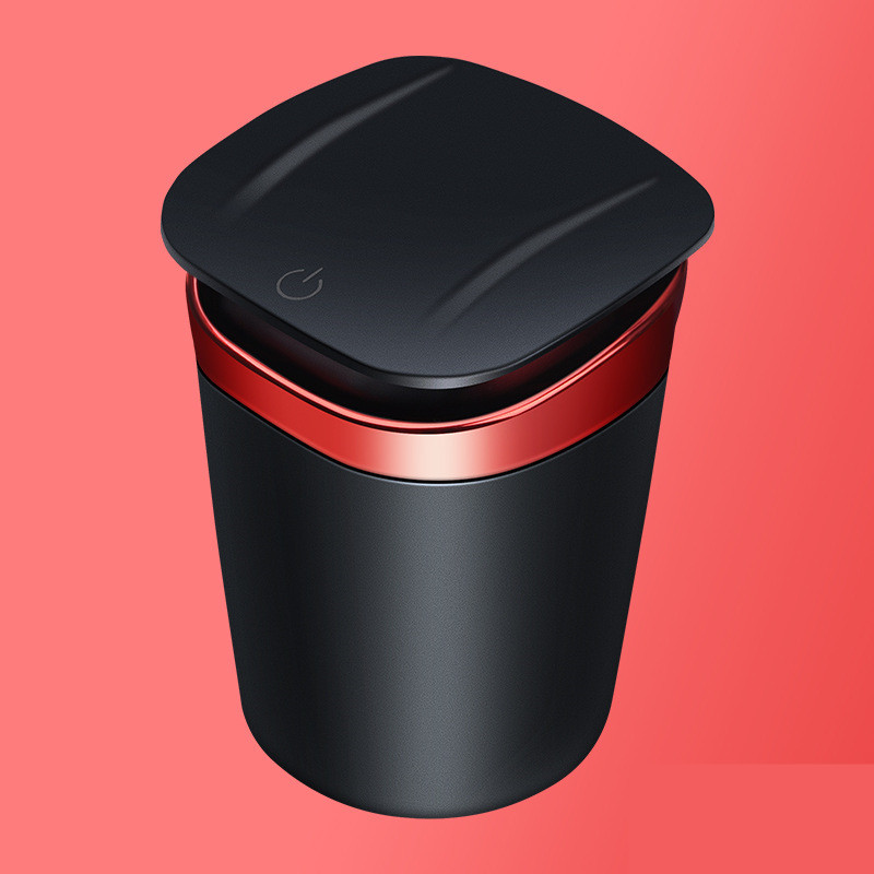 Portable Automatic Lighting Car Metal Ashtray - Image 5