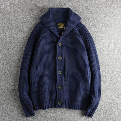 Men's Vintage Wool Blended Sweater