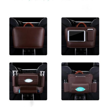 Leather upgrade car bag