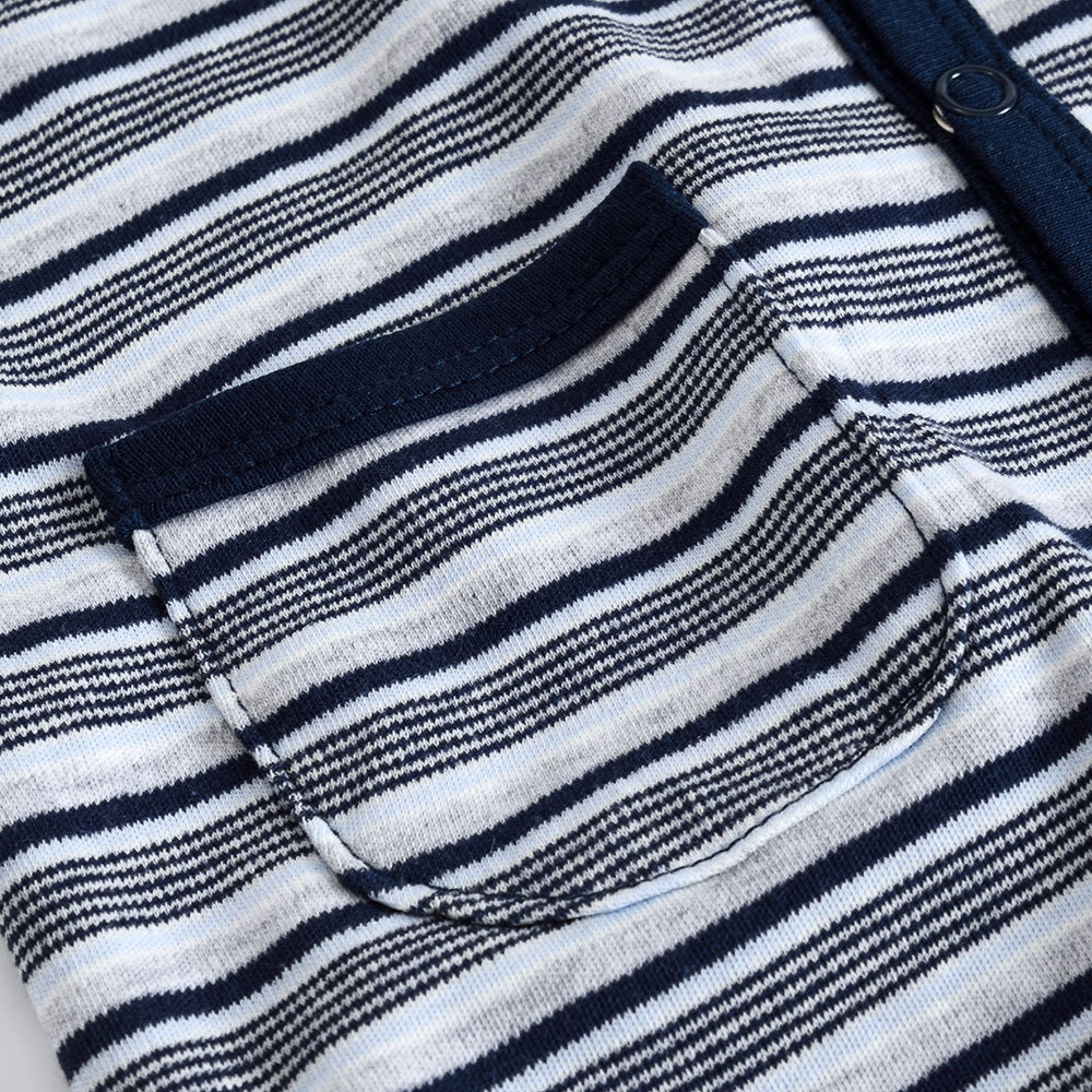 Striped new baby clothes - Image 5