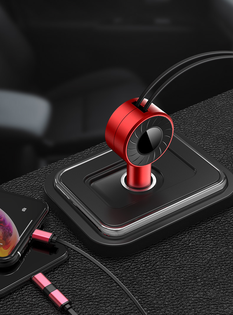 Car mobile phone car charger fast charge – Bild 4