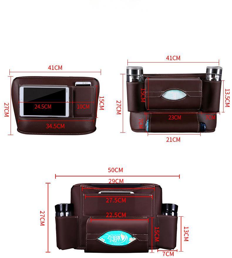 Leather upgrade car bag - Image 2