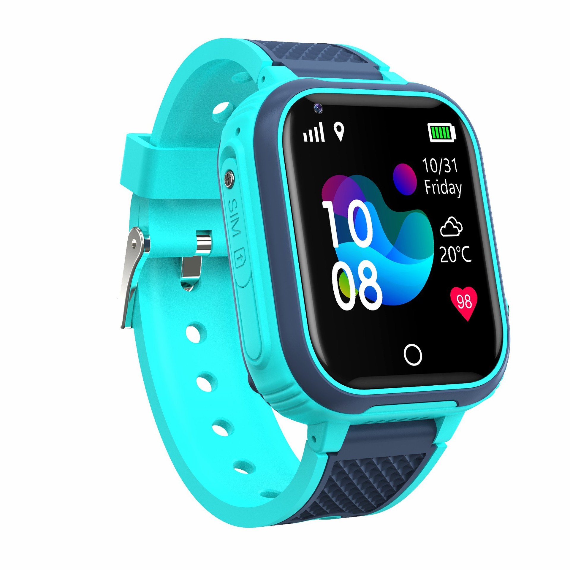 4G Waterproof Touch Camera Electronic Positioning Children's Phone Smart Watch – Bild 2