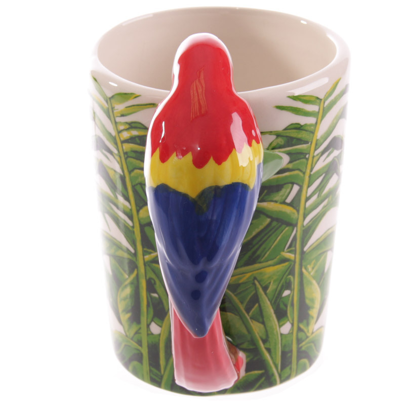 Parrot cup coffee cup — изображение 3