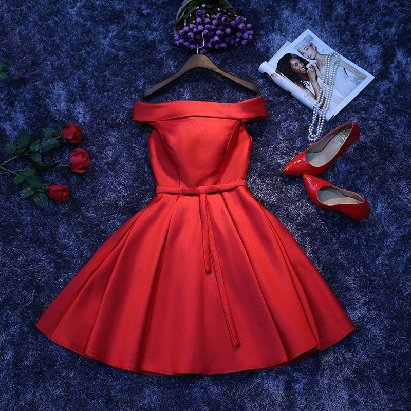 Bridesmaid Annual Party Etiquette Short Dress — изображение 3