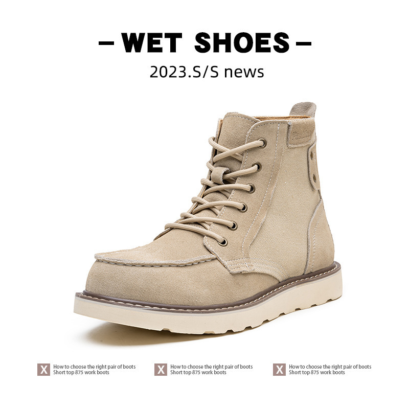 New Vintage Martin Boots American-style Ankle Boots - Image 7