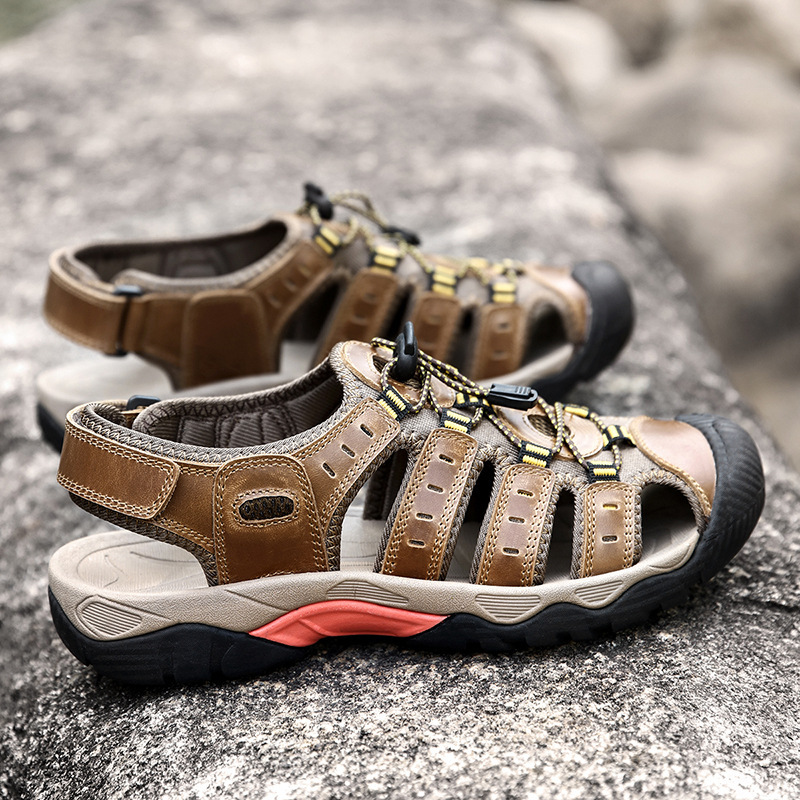 Summer Closed Toe Sandals Men's Leisure Outdoor - Image 2