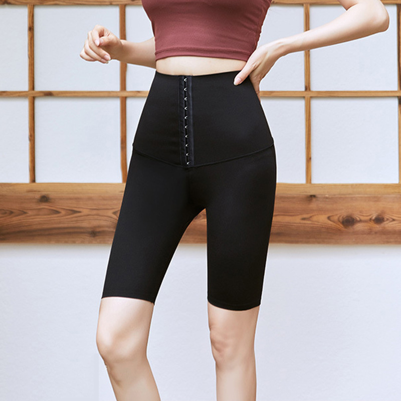 High waist breasted belly yoga pants - Image 2