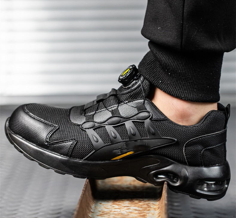Safety Shoes Men's Flying Woven Breathable Type Safety Shoes – Bild 5