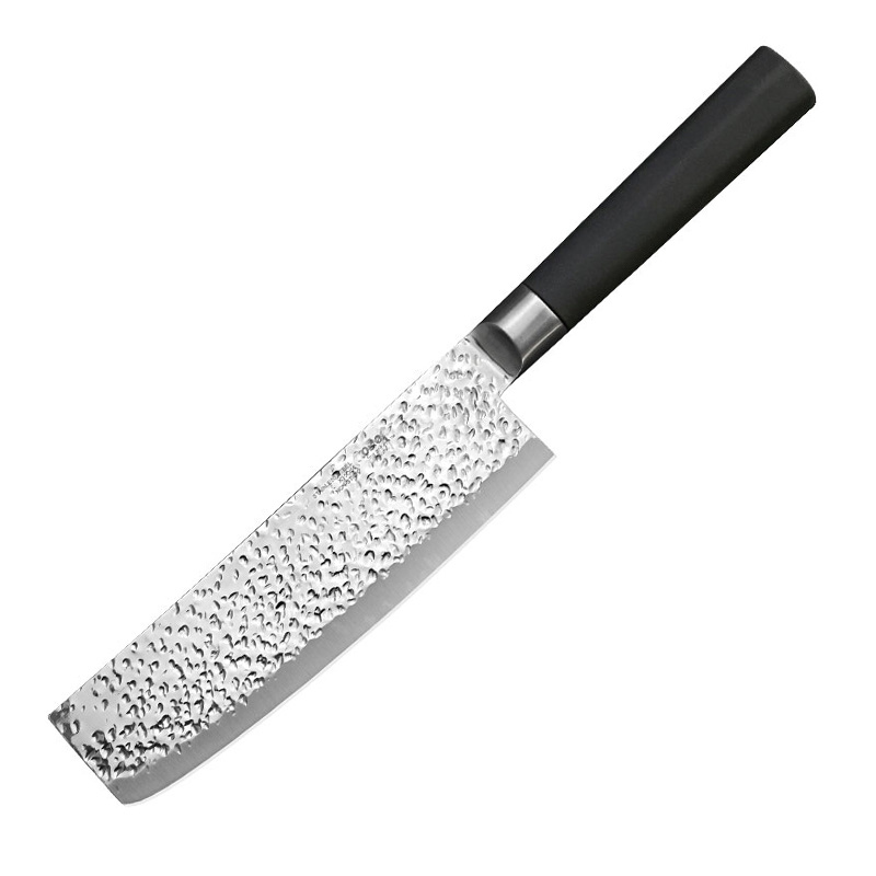 Rubber non-slip handle kitchen chef knives – Bild 6