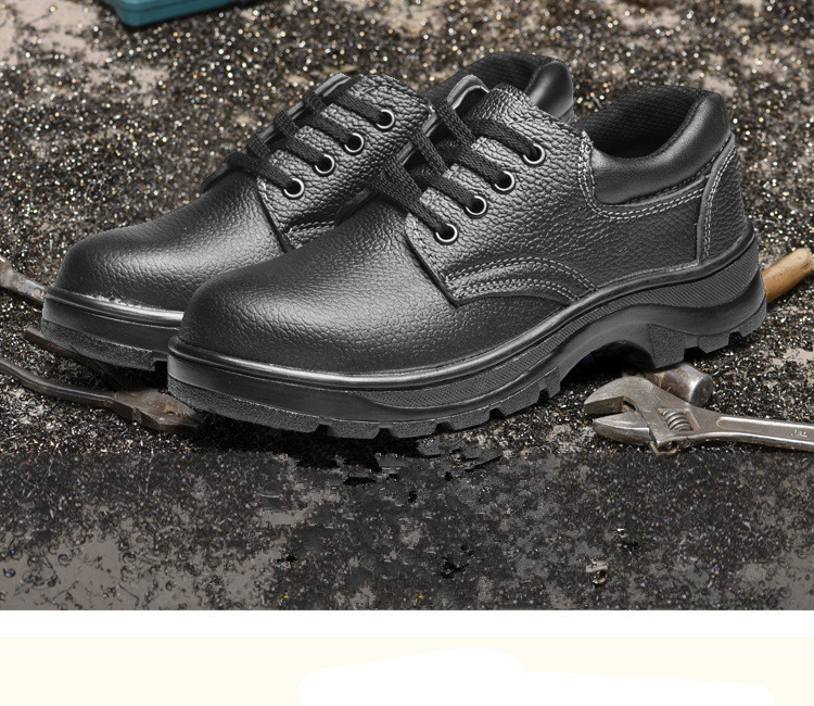 Anti-smashing and anti-piercing steel safety shoes - Image 5