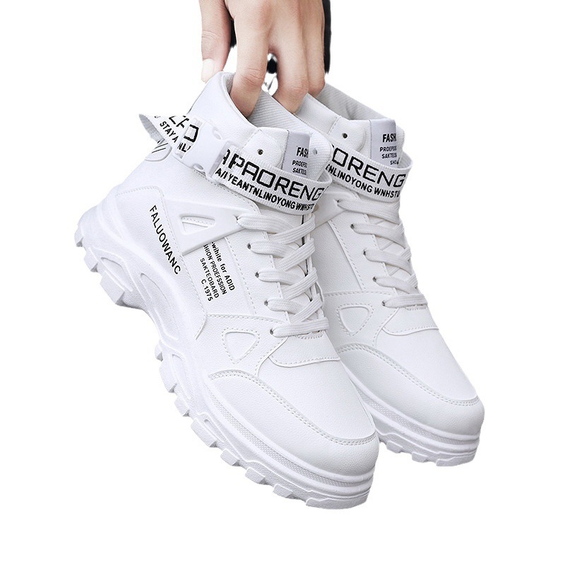 New Work Clothes High-top Casual Men's Shoes - Image 5