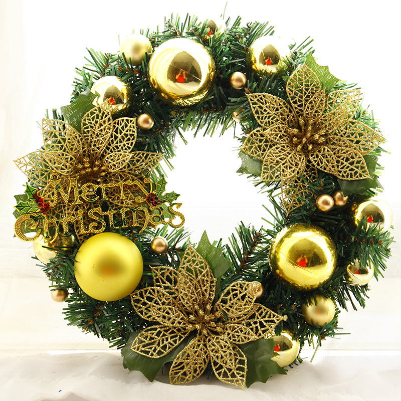 Christmas Decorations Christmas Wreath Home Decor For Home Garden Decorations Mall Door Decoration - Image 6