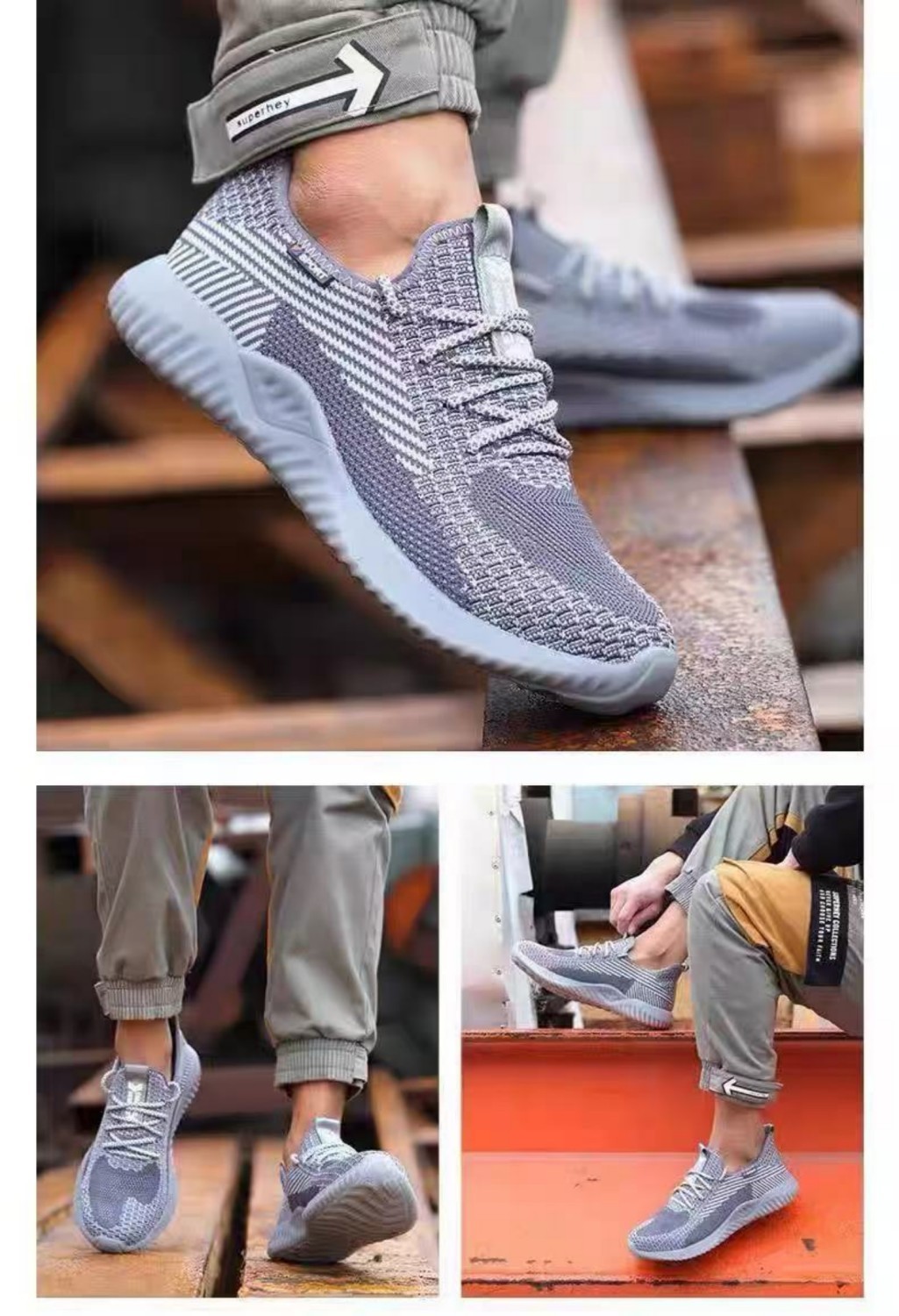 Wear Resistant And Anti Slip Construction Site Work Shoes - Image 2