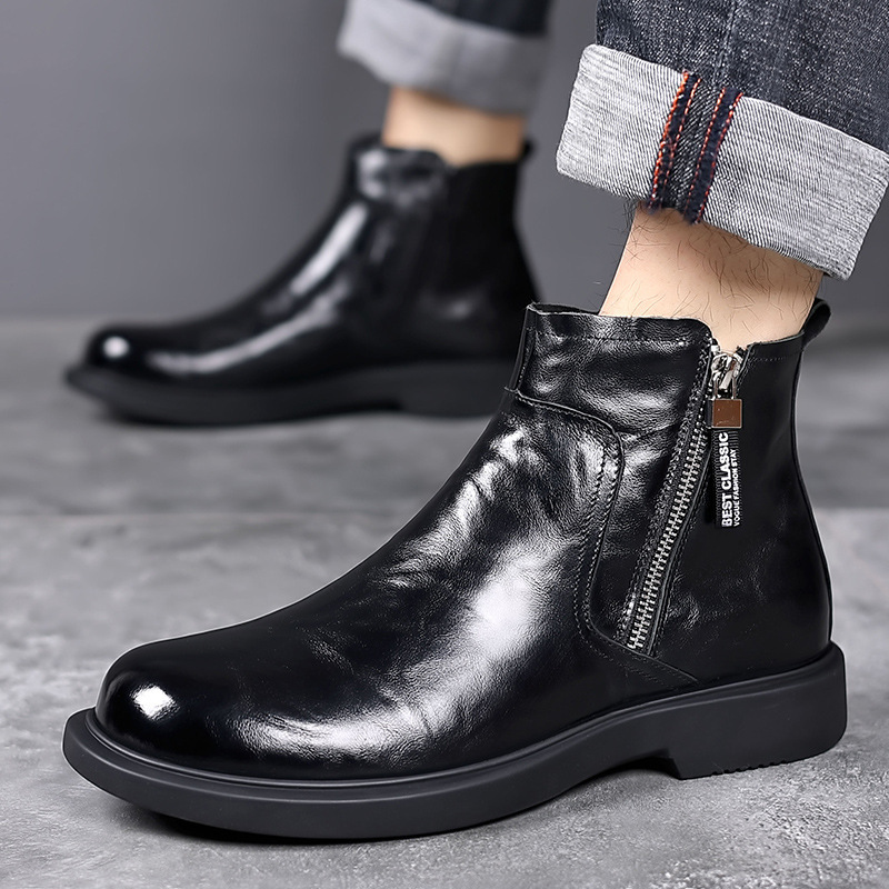 British Style Workwear Non-slip All-matching Breathable Men's Boots — изображение 7