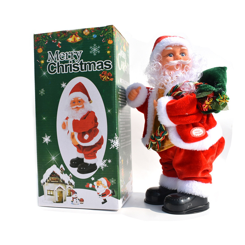 Shaking hip music Santa electric Christmas ornament - Image 5