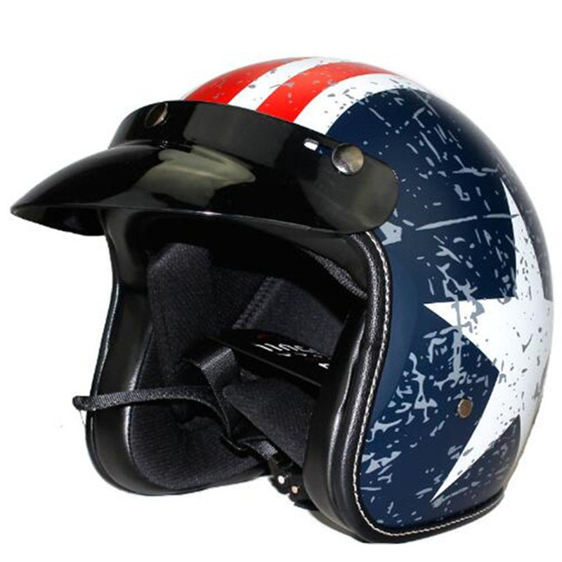 Retro Men's And Women's All-season Electric Vehicle Helmet – Bild 3