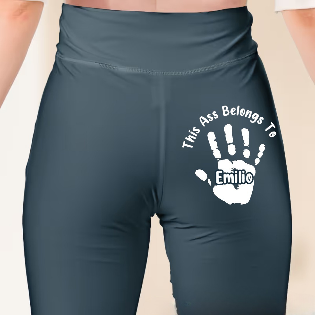 Women's Digital Printing Sports Yoga Pants - Image 5