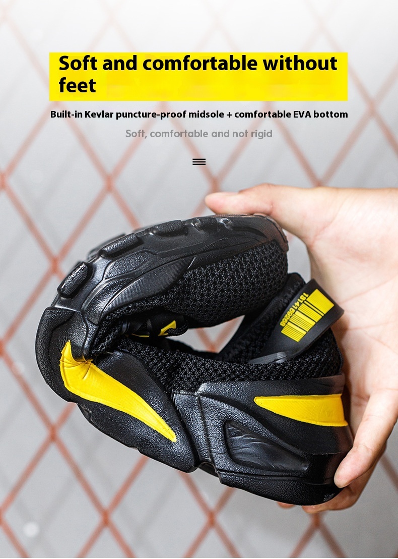 Men's Fashion Summer Breathable Work Shoes — изображение 6