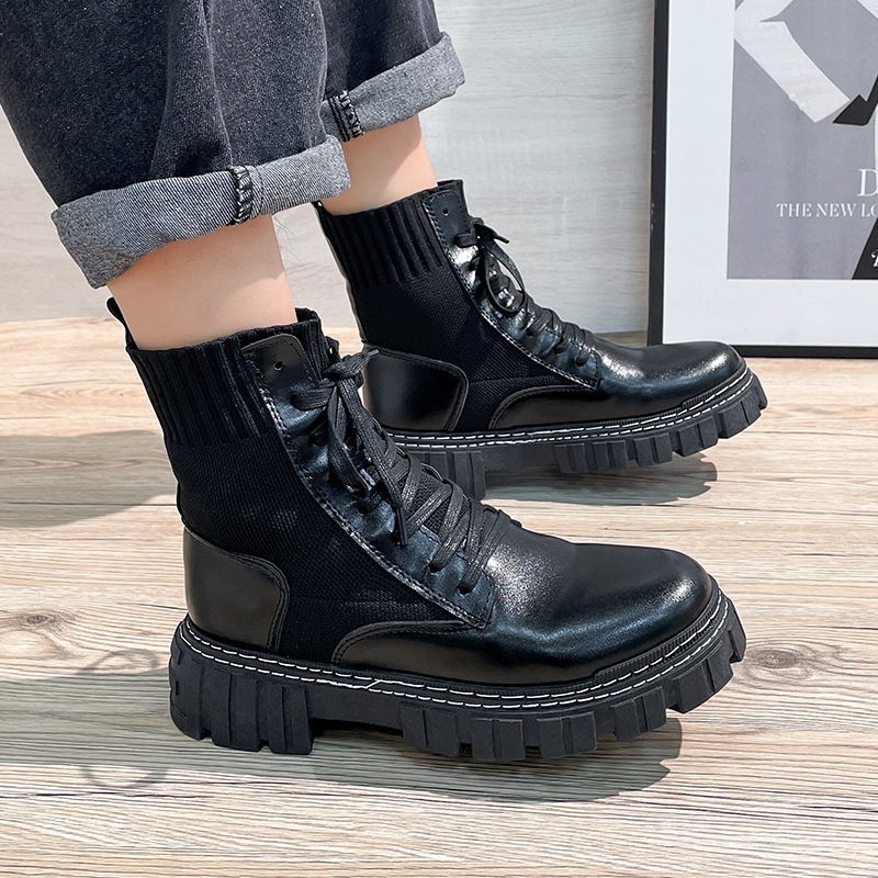 Platform Martin Boots British Style High Top – Bild 6