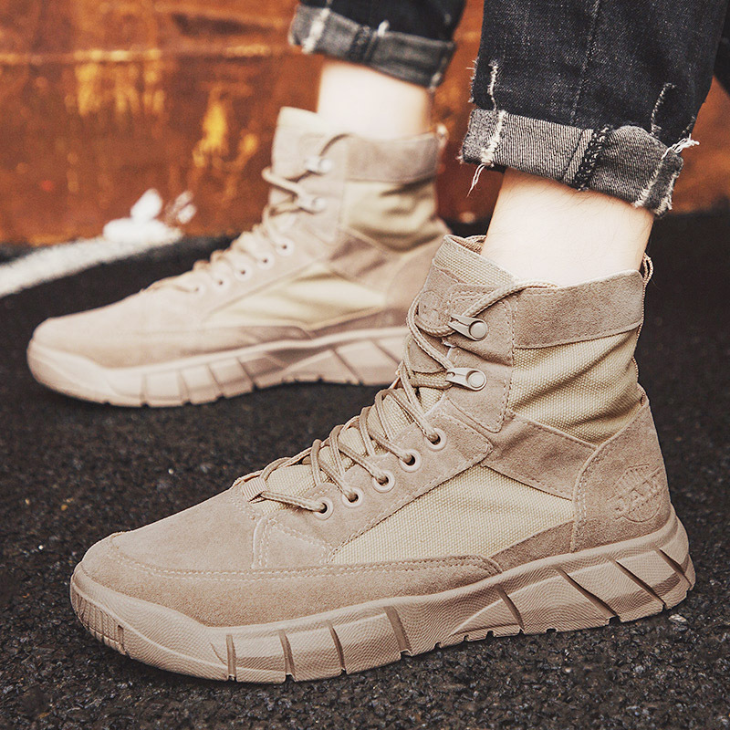 Outdoor Work Boots Summer Cotton Boots Zhongbang Men's Boots Cloth Shoes – Bild 5