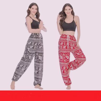 Yoga Clothes Women's Casual Laced Pants
