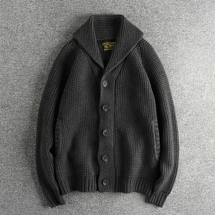 Men's Vintage Wool Blended Sweater — изображение 7