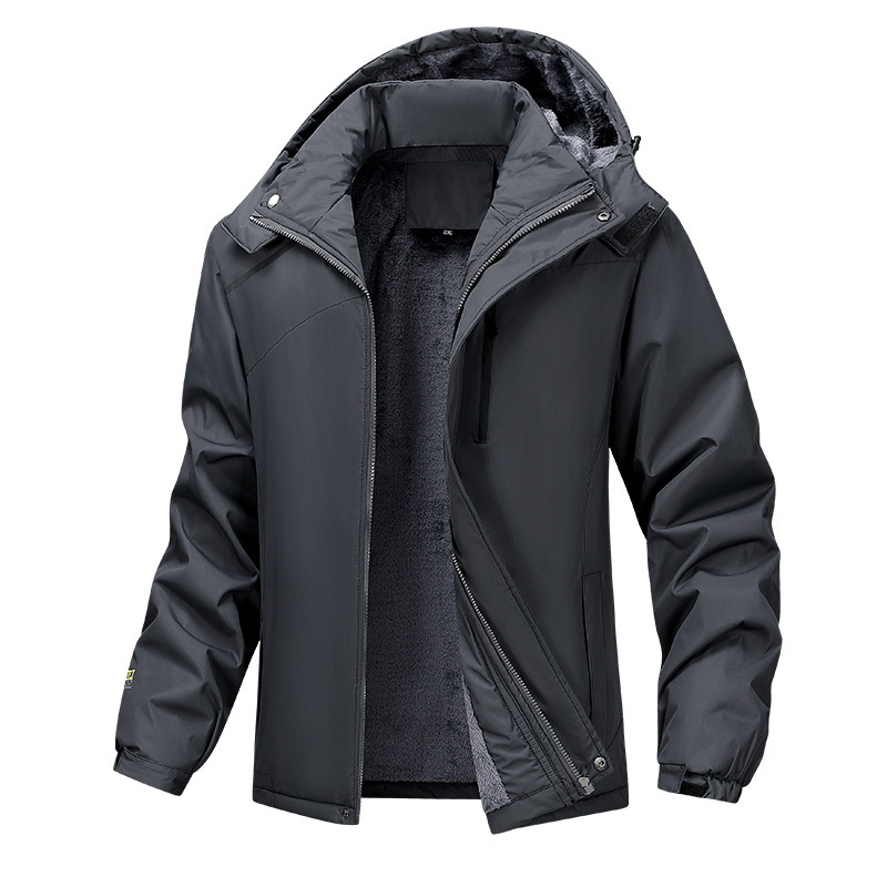 Plus Size Loose And Warm Coat For Men - Image 3