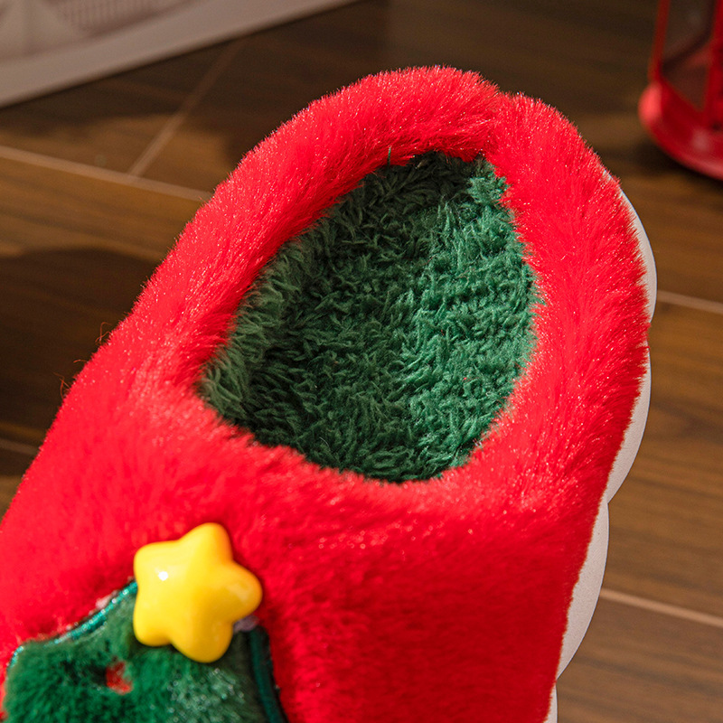 Christmas Tree Women's Home Slippers — изображение 4