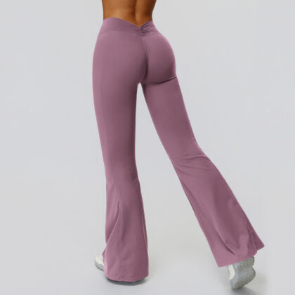 Yoga Bell-bottom Pants High Waist Running Sports Pants