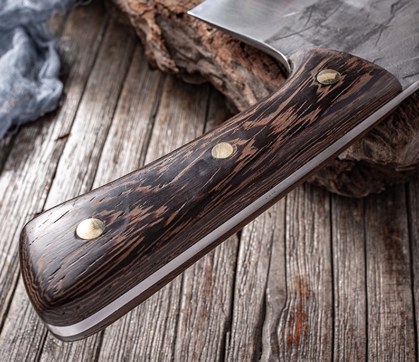 Chopping Knife Thickening Bone-chopping Knife Forging Old Kitchen Knife — изображение 5