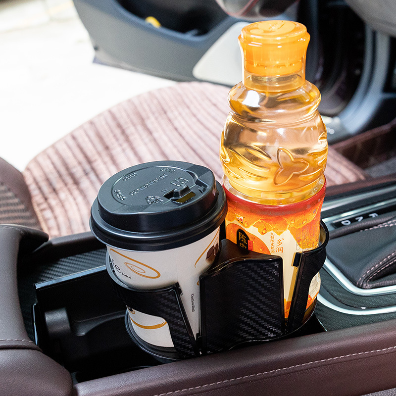 In-car seat water cup holder car multi-function double cup water cup drink holder - Image 2