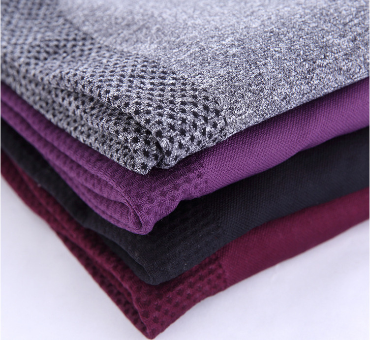 Cross border, European and American sports Yoga Pants outdoor fitness running speed dry tight nine points to beat underpants wholesale — изображение 5